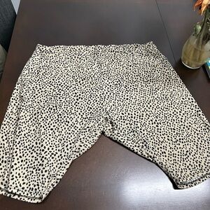 Leopard Print Shorts